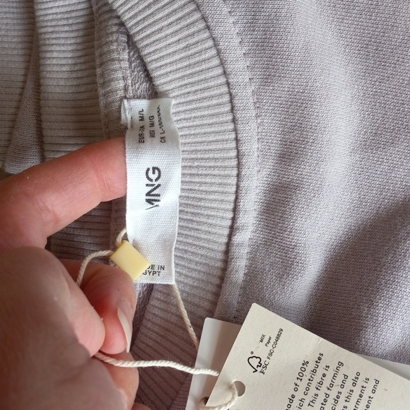 MANGO Tarifa Sweatshirt sz M/L - Picture 6 of 7
